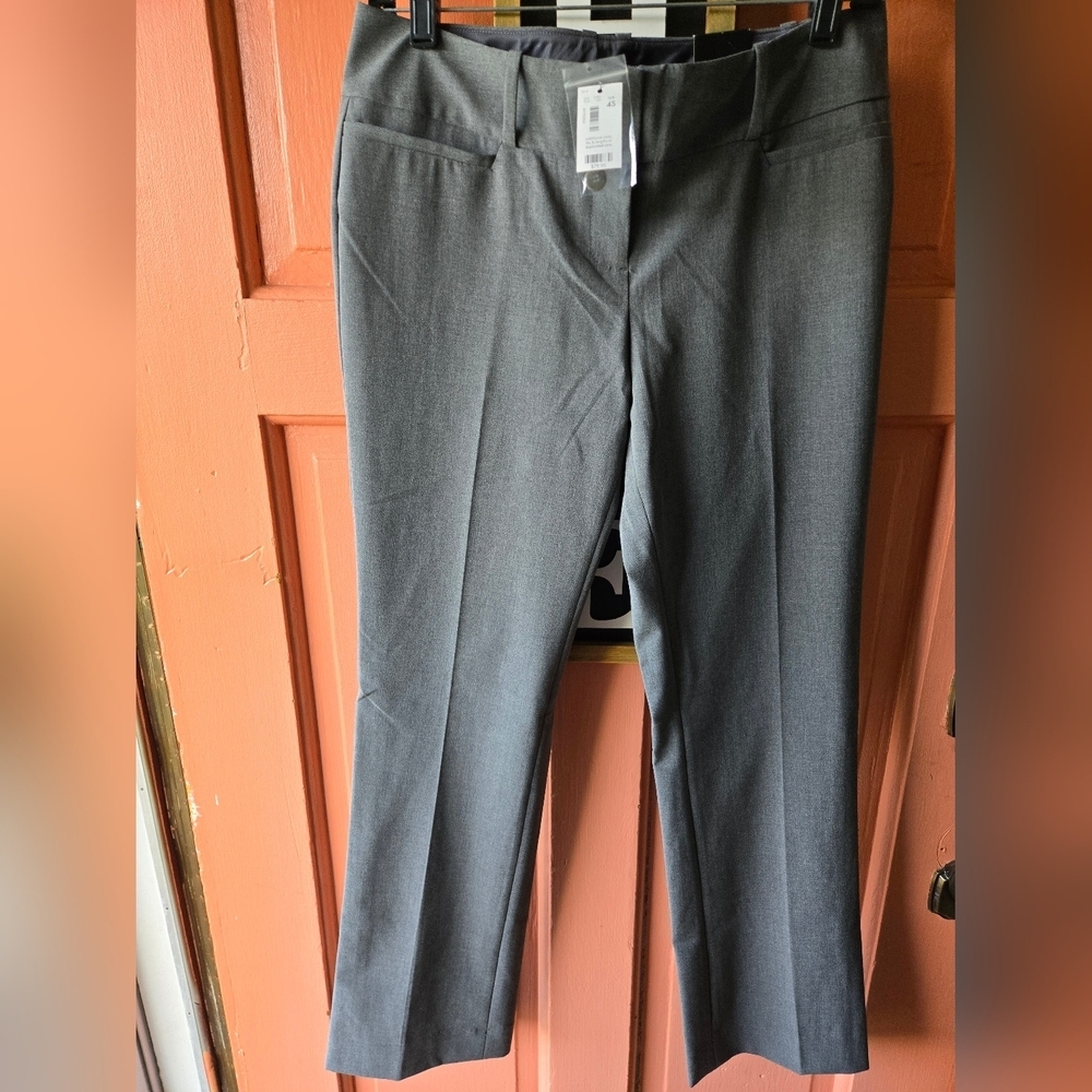 The Limited Drew Fit Pants Sz 4S Gray Bootcut